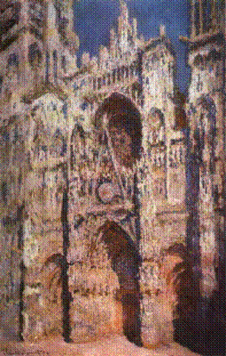 [ROUEN CATHEDRAL by CLAUDE MONET]