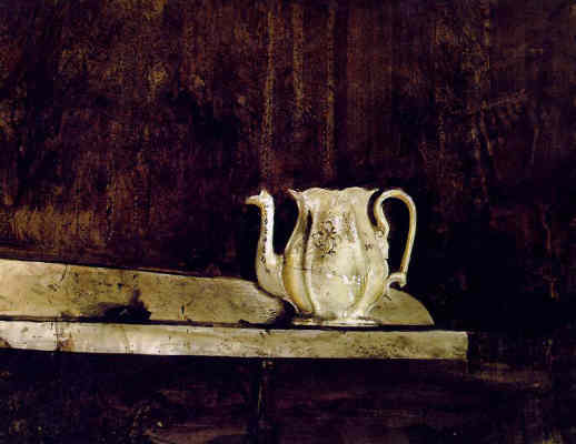 [TEAPOT by ANDREW WYETH]